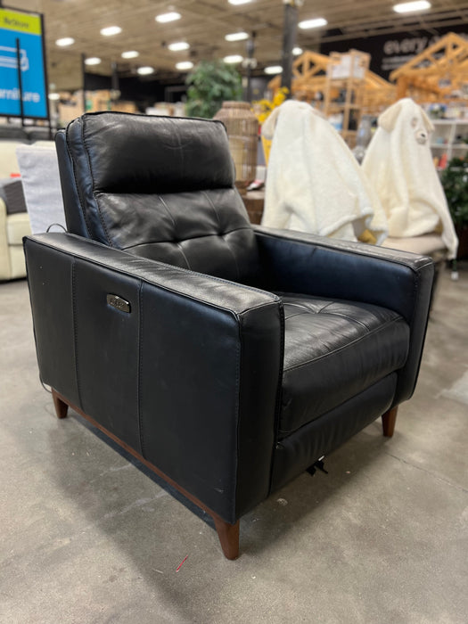 Black Leather Armchair