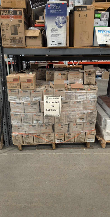 Pallet Of Salmon Tile