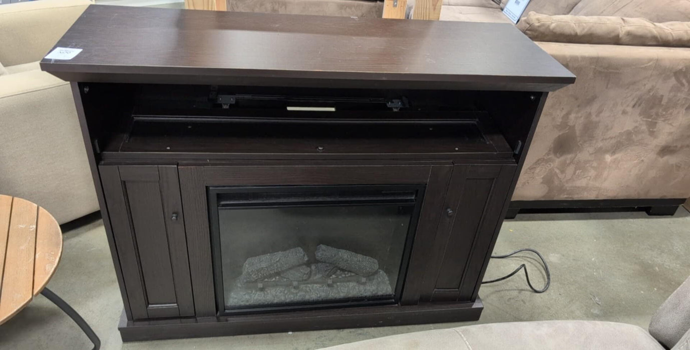 Electric Fireplace With Storage