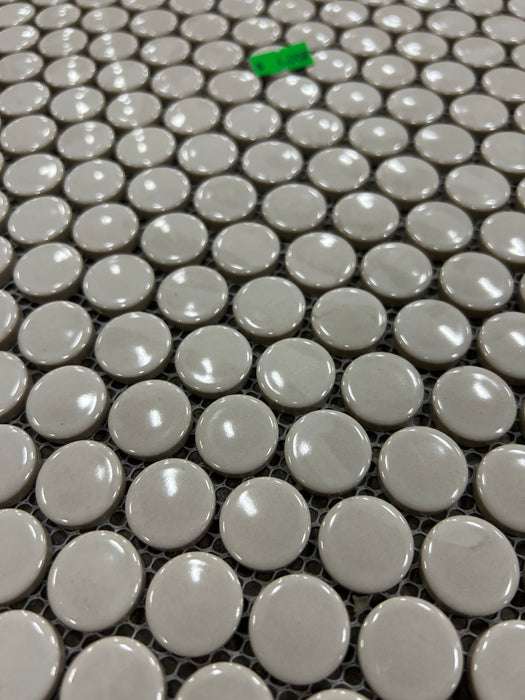 Warm Grey Penny Tile