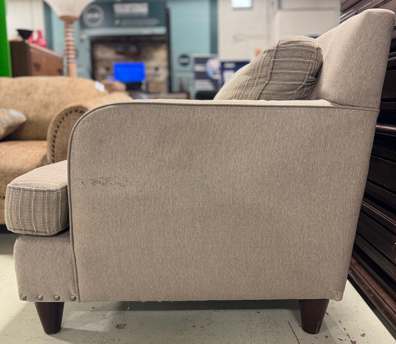 Beige Loveseat