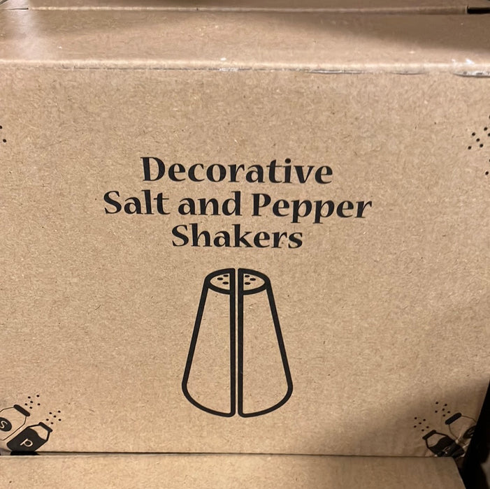 Decorative Salt and Pepper Shakers