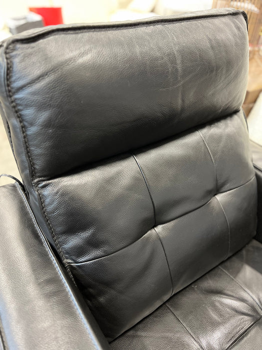 Black Leather Armchair