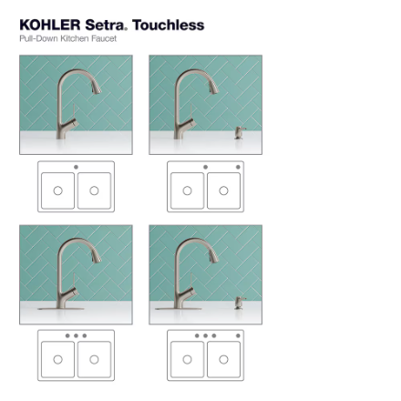 Touchless Pull-Down Faucet