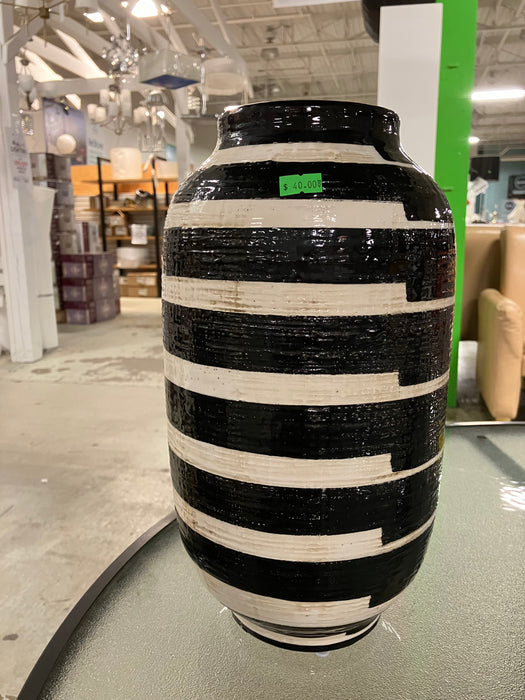 Black and White Vase