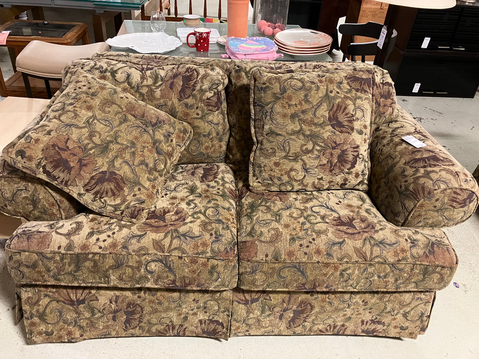 Floral Loveseat