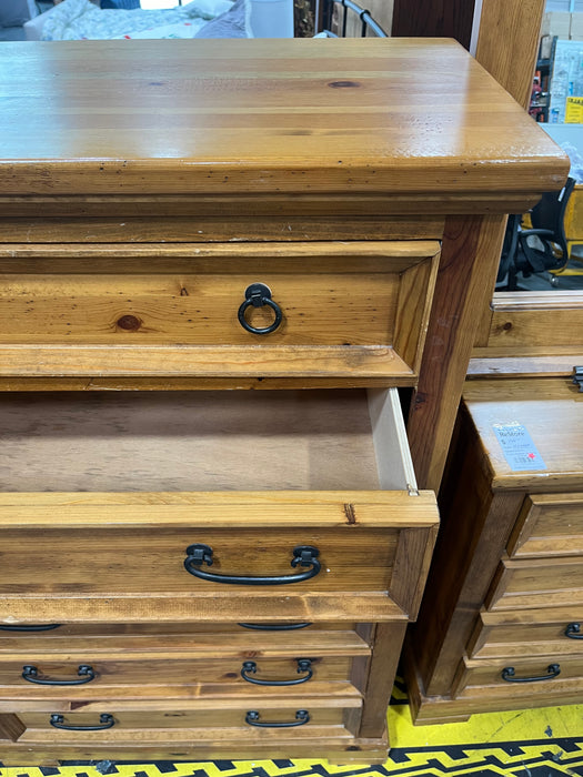 Rustic Tall Dresser