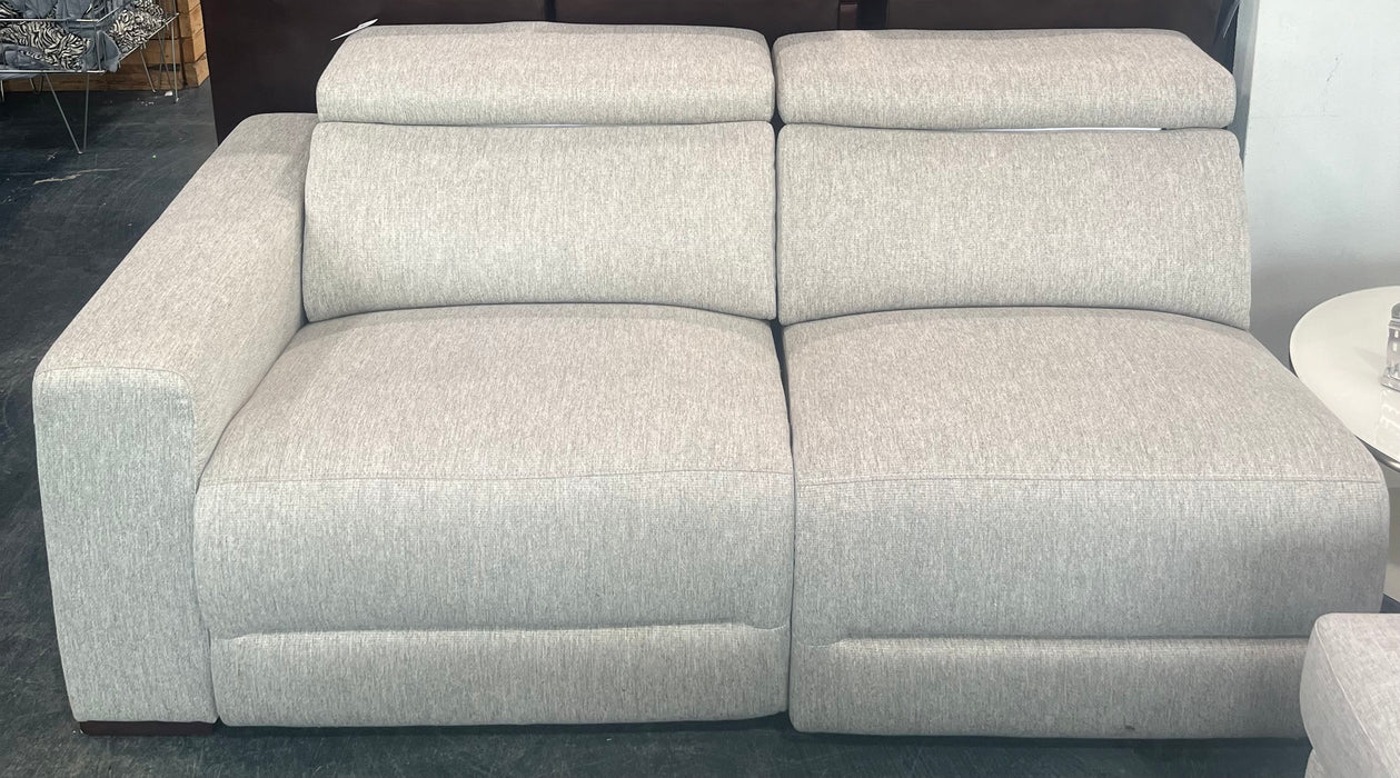 Two-Piece Grey Sectional