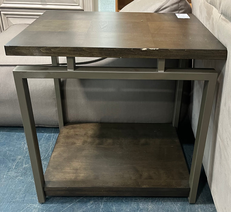 Metal Frame End Table