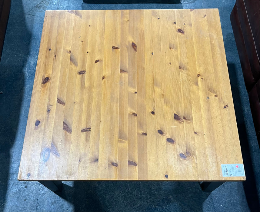 Square Wood Coffee Table