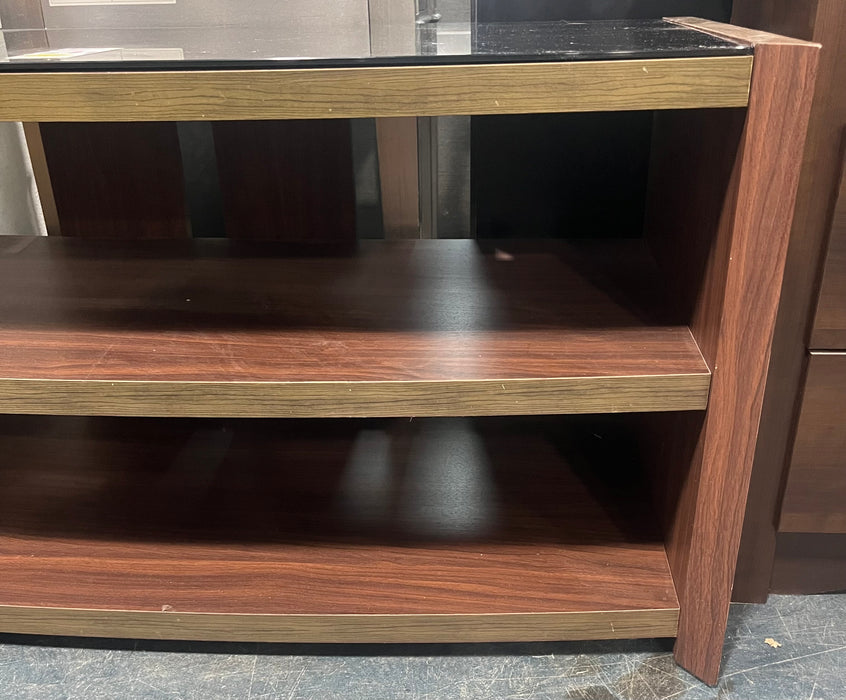 Glass Top TV Stand