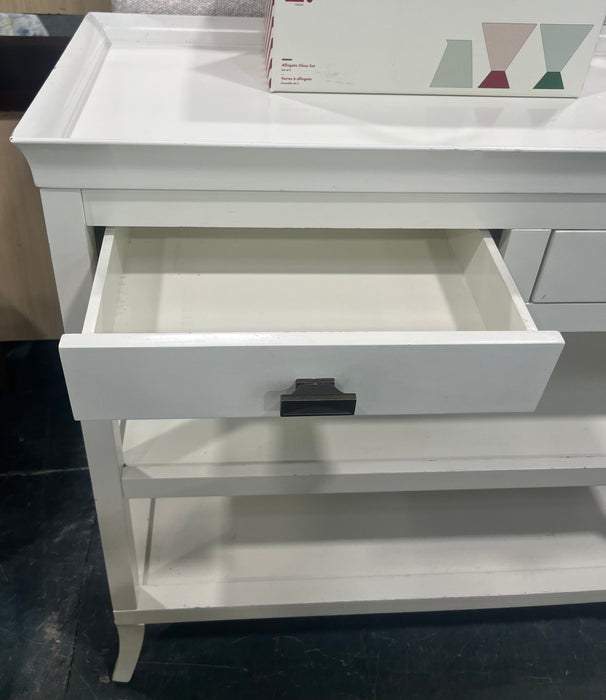 White Shelving Unit