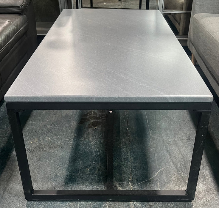 Grey Metal Coffee Table