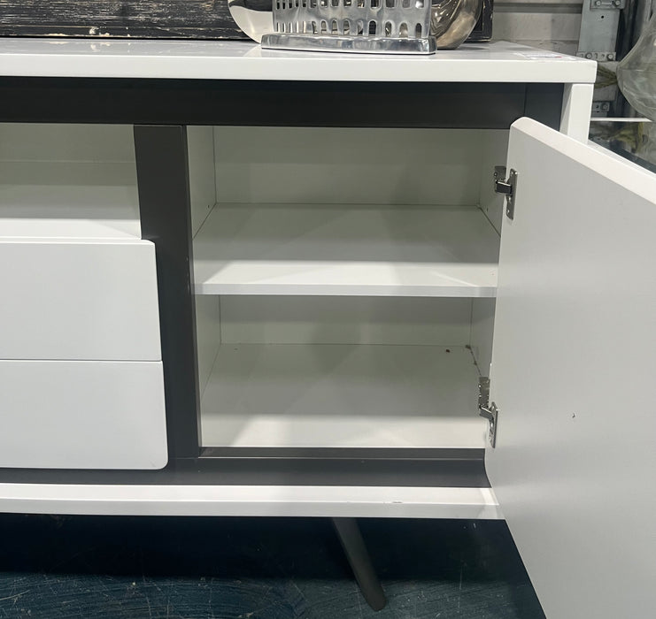 White Media Console