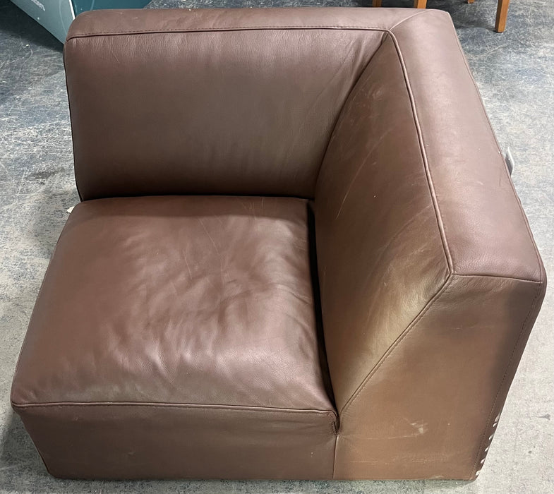 Brown Corner Chair