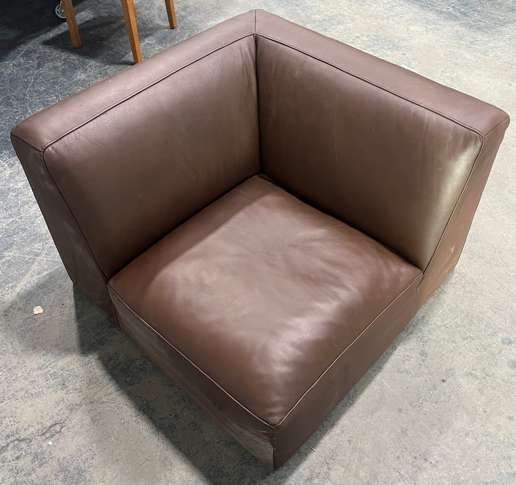 Brown Corner Chair