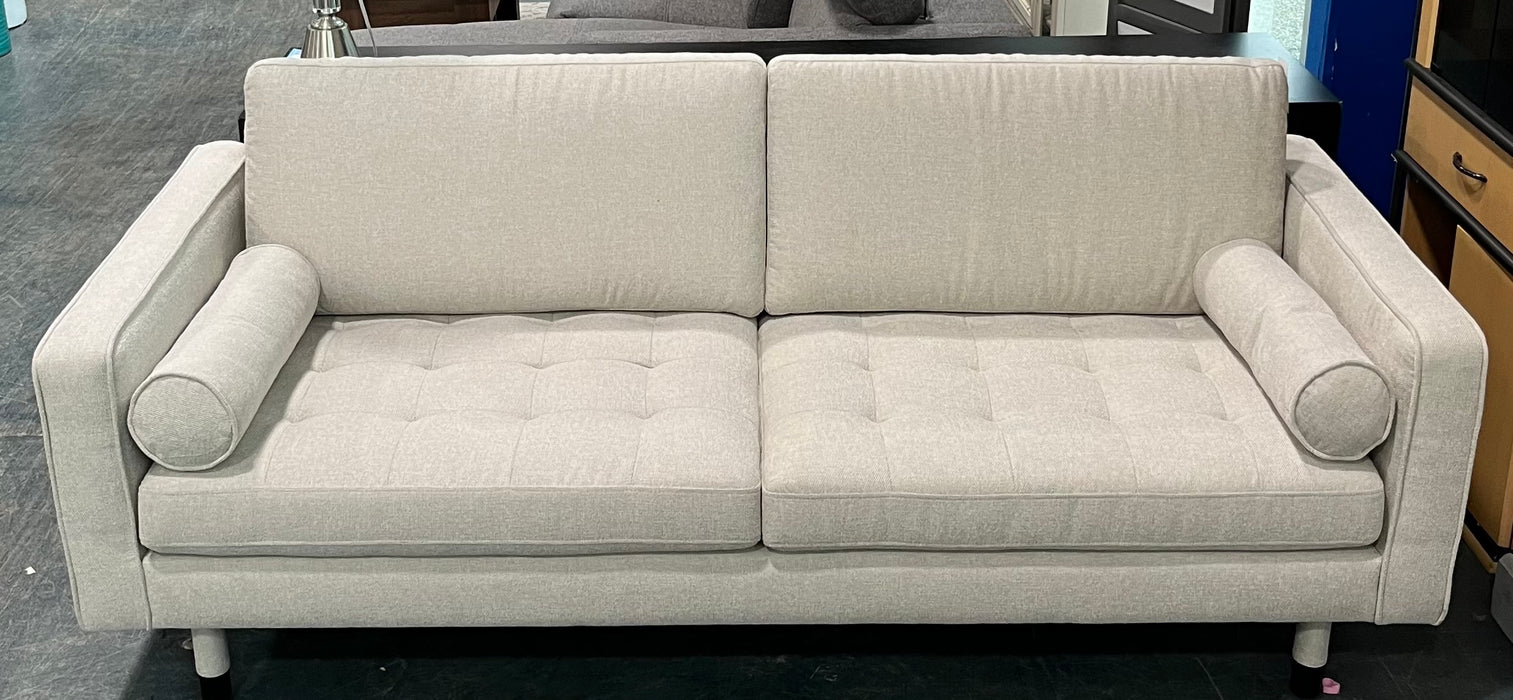 White Fabric Sofa