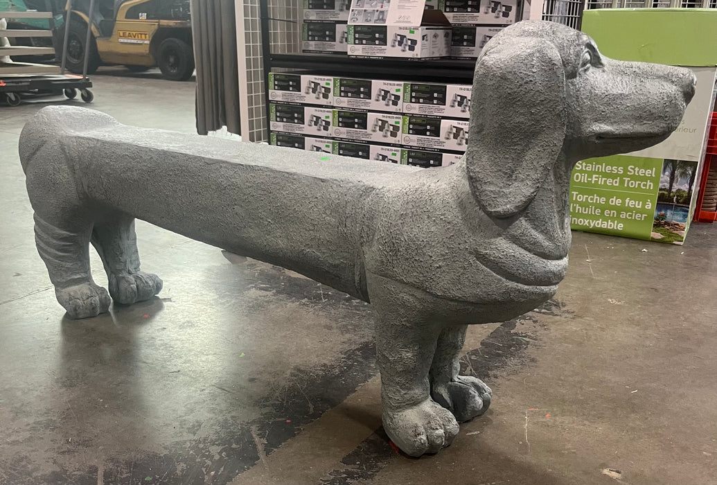 Dachshund Garden Bench