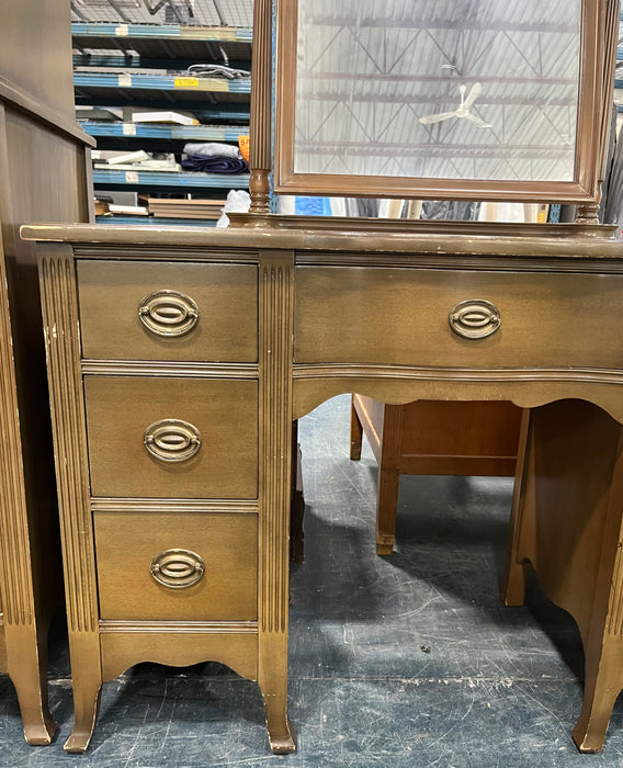 Olive Vanity Desk