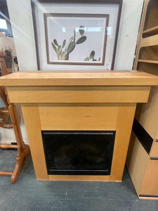 Electric Fireplace w/ Mantle