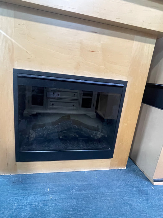 Electric Fireplace w/ Mantle