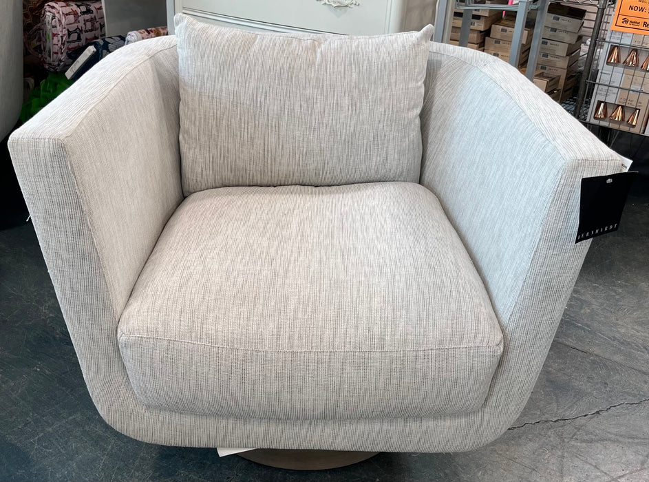 Light Grey Swivel Chair