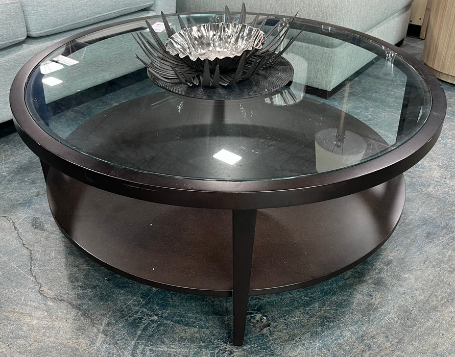 Round Glass Coffee Table