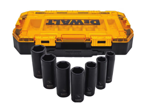 Impact Deep Socket Set