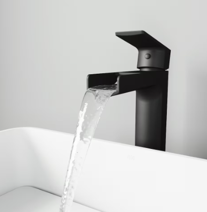 VIGO Tall Matte Black Faucet