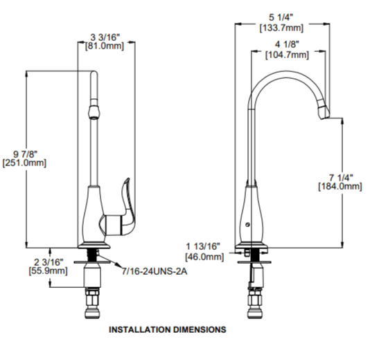 Water Filtration Faucet