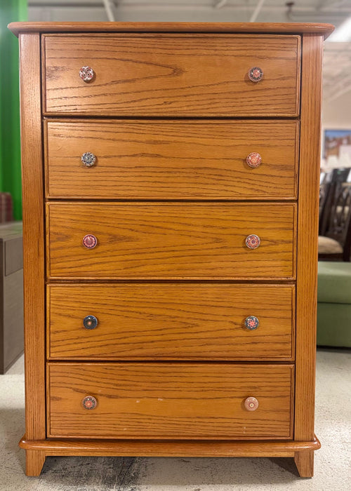 5-Drawer Wooden Dresser