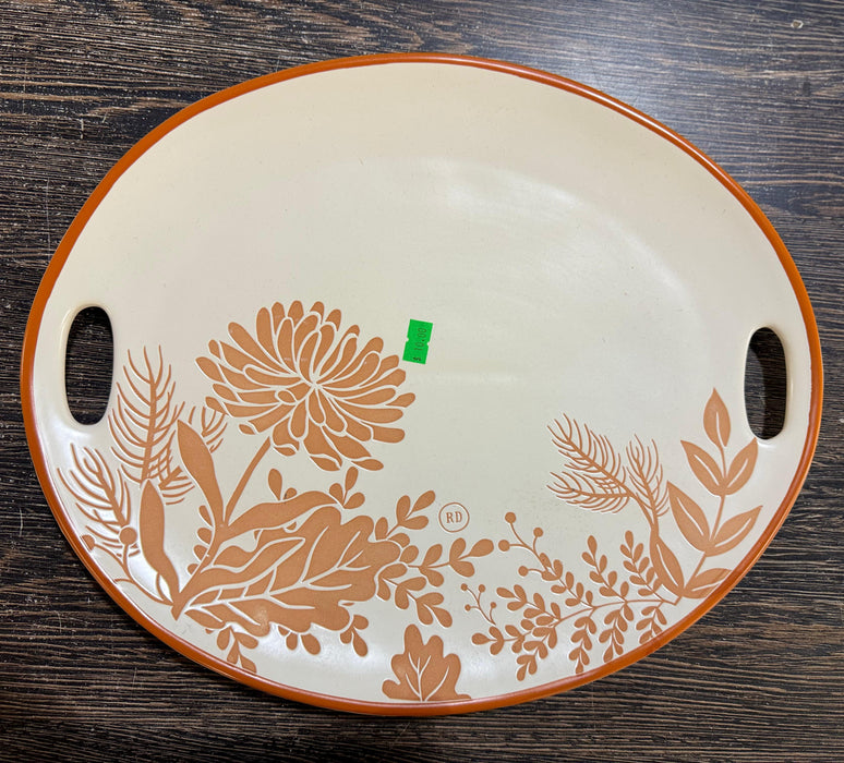 Floral Decorative Plate