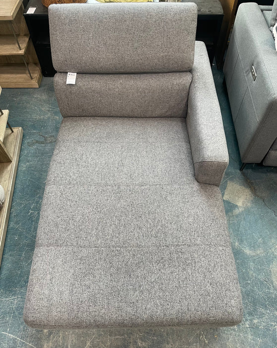 Grey Lounger Chaise