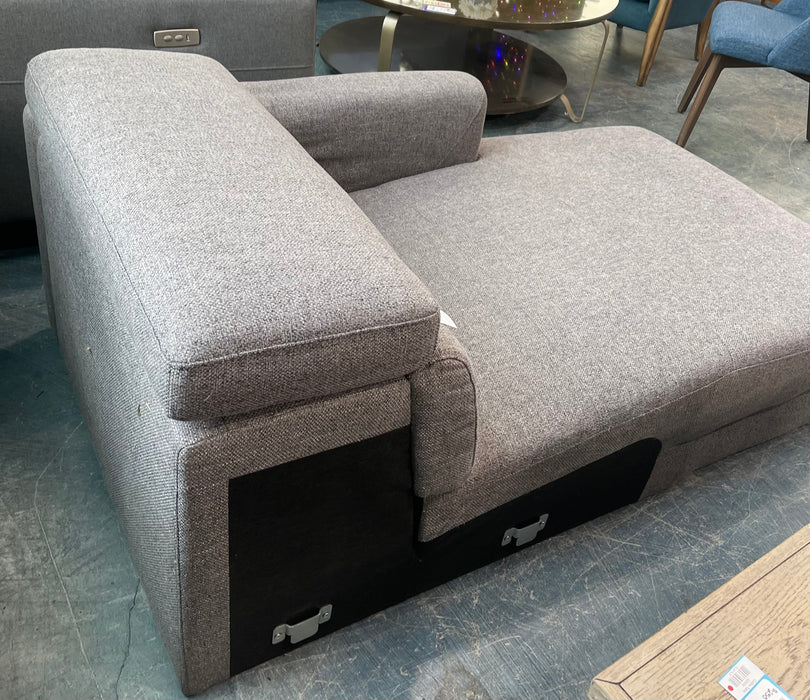 Grey Lounger Chaise